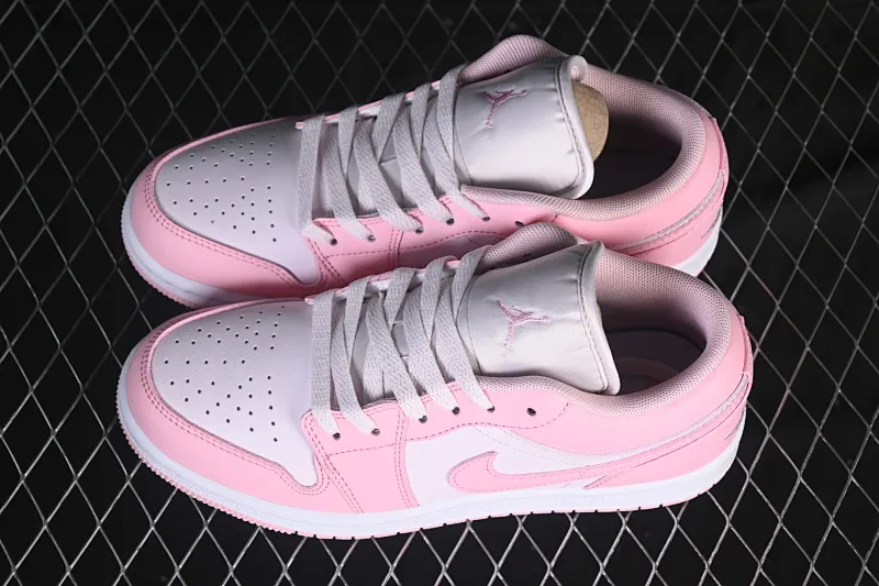 All categories Air Jordan Jordan series basketball shoes Air Jordan 1 Low Air Jordan 1 Low AJ1 Joe 1 Pearl Pink Low-top cultural and casual sneakers 553560-614